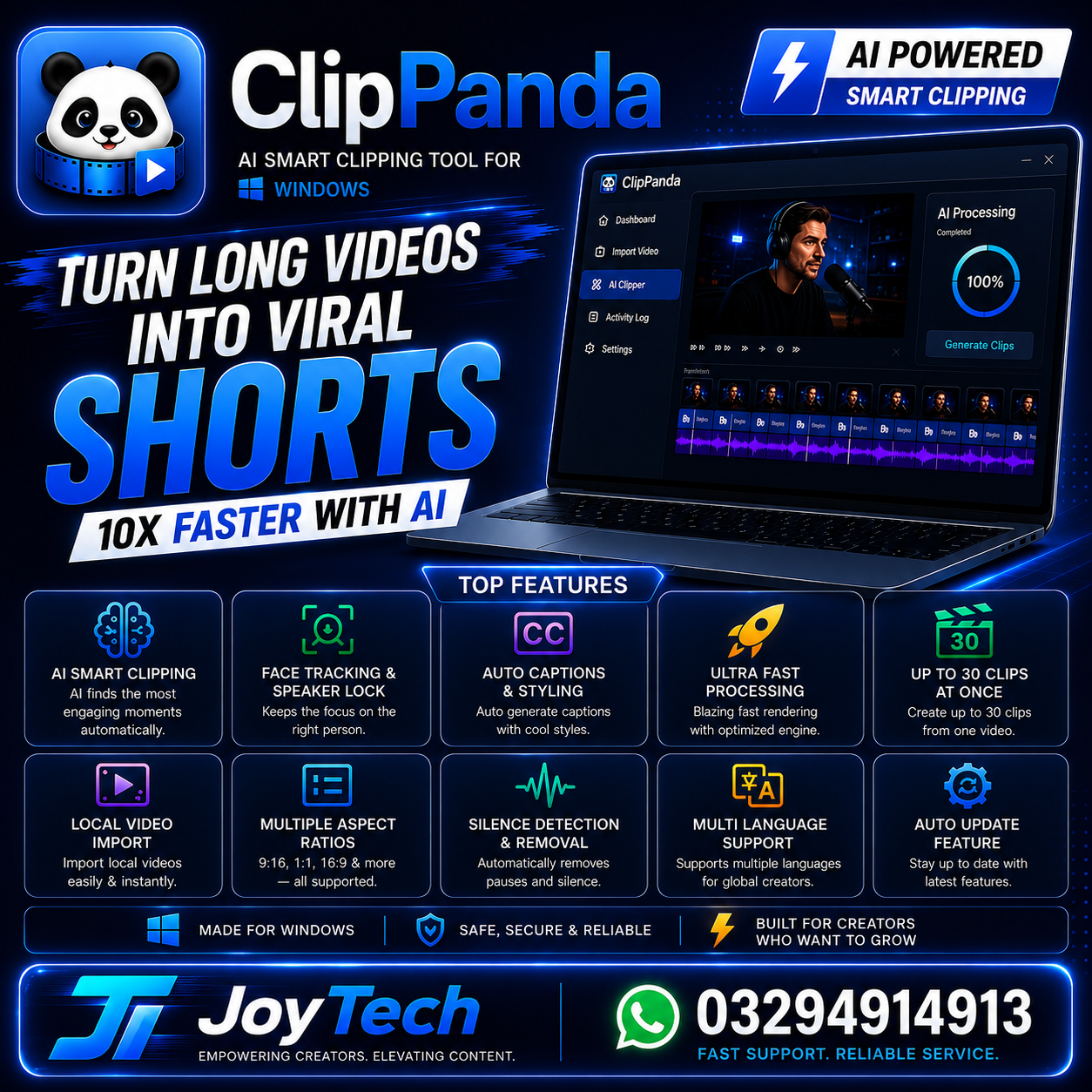 ClipPanda AI Shorts Creator